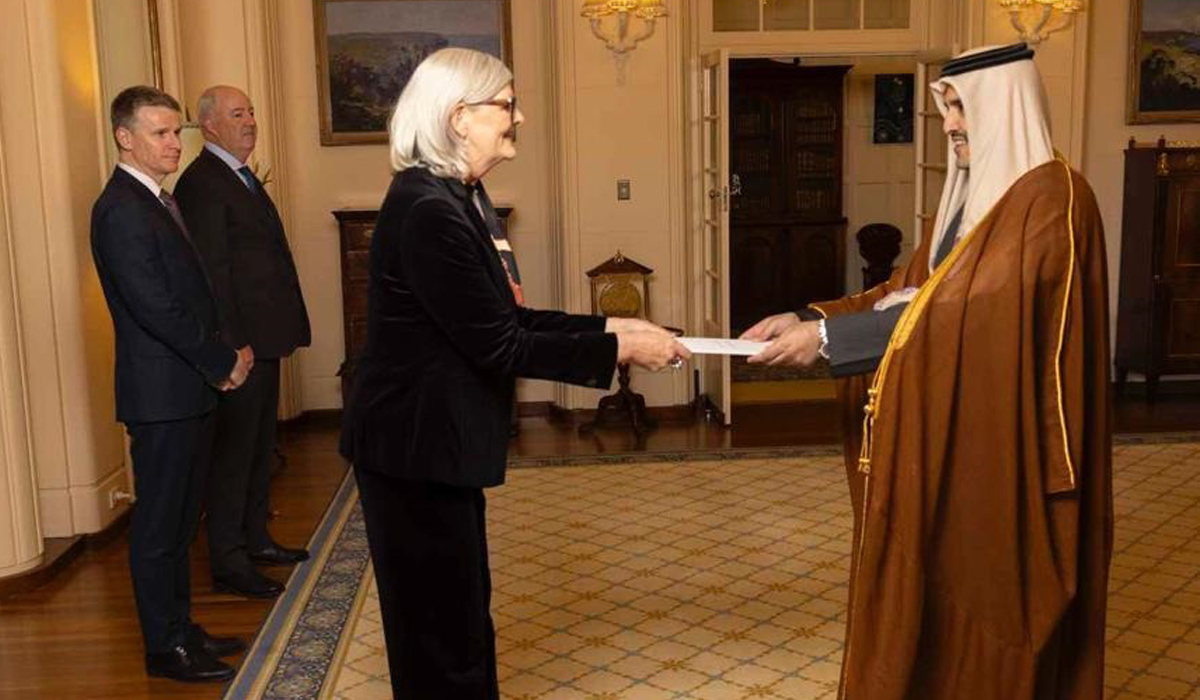 Australia's Governor-General Receives Credentials of Qatar's Ambassador